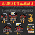 Federal Standard Color #30215 Light Brown T79 Urethane Roll-On, Brush-On or Spray-On Truck Bed Liner, 1 Gallon Kit with Roller Applicator Kit