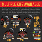 Federal Standard Color #33446 Desert Tan T80 Urethane Spray-On Truck Bed Liner, 1 Gallon Kit with Spray Gun & Regulator - Textured Protective Coating