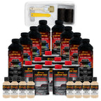 Federal Standard Color #33446 Desert Tan T80 Urethane Roll-On, Brush-On or Spray-On Truck Bed Liner, 2 Gallon Kit with Roller Applicator Kit