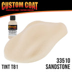 Federal Standard Color #33510 Sandstone T81 Urethane Roll-On, Brush-On or Spray-On Truck Bed Liner, 2 Quart Kit with Roller Applicator Kit