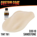 Federal Standard Color #33510 Sandstone T81 Urethane Spray-On Truck Bed Liner, 1.5 Gallon Kit with Spray Gun & Regulator - Textured Protective Coating