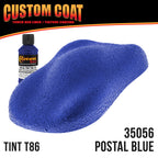 Federal Standard Color #35056 Ultramarine Blue T86 Urethane Spray-On Truck Bed Liner, 1 Gallon Kit, Spray Gun, Regulator - Textured Protective Coating