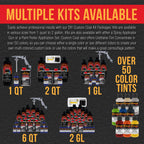 Federal Standard Color #35056 Ultramarine Blue T86 Urethane Spray-On Truck Bed Liner, 1 Gallon Kit, Spray Gun, Regulator - Textured Protective Coating