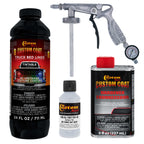 Federal Standard Color #36473 Air Force Gray T91 Urethane Spray-On Truck Bed Liner, 1 Quart Kit, Spray Gun & Regulator - Textured Protective Coating