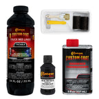 Federal Standard Color #37031 Camo Smoke Black T93 Urethane Roll-On, Brush-On or Spray-On Truck Bed Liner, 1 Quart Kit with Roller Applicator Kit