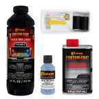 Federal Standard Color #35177 Camo Medium Blue T94 Urethane Roll-On, Brush-On or Spray-On Truck Bed Liner, 1 Quart Kit with Roller Applicator Kit