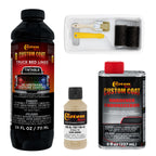 Federal Standard Color #30277 Sand Brown T95 Urethane Roll-On, Brush-On or Spray-On Truck Bed Liner, 1 Quart Kit with Roller Applicator Kit
