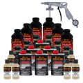 Federal Standard Color #30277 Sand Brown T95 Urethane Spray-On Truck Bed Liner, 1.5 Gallon Kit, Spray Gun & Regulator - Textured Protective Coating