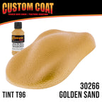Federal Standard Color #30266 Golden Sand T96 Urethane Roll-On, Brush-On or Spray-On Truck Bed Liner, 2 Quart Kit with Roller Applicator Kit