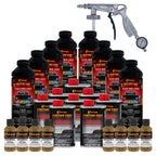 Federal Standard Color #20150 Coyote Brown T97 Urethane Spray-On Truck Bed Liner, 2 Gallon Kit with Spray Gun & Regulator