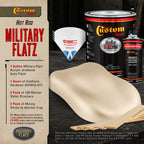 Military Flatz 595-33510 Sandstone - 2K Urethane Flat Automotive Paint - Gallon Kit