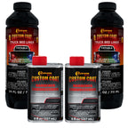 Tintable Base Only 2 Quart (1/8 Quart) Urethane Spray-On Truck Bed Liner Kit - Easily Mix, Shake & Shoot - Textured Protective Coating, Prevent Rust