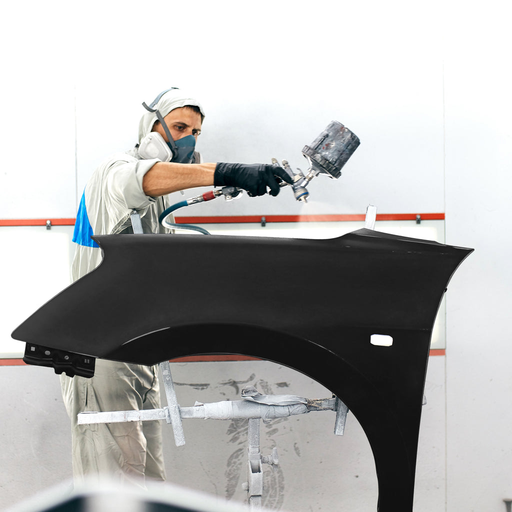 Premium High Build Black Acrylic Lacquer Primer Surfacer, 1 Gallon - Fast Filling, Drying, Easy Sanding, Excellent Adhesion, Apply Over Metal Steel