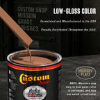 Military Flatz 595-30215 Light Brown - 2K Urethane Flat Automotive Paint - Gallon
