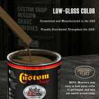 Military Flatz 595-33070 WWII Olive Drab - 2K Urethane Flat Automotive Paint - Gallon
