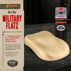 Military Flatz 595-33446 Desert Tan - 2K Urethane Flat Automotive Paint - 2K Aerosol