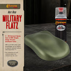 Military Flatz 595-34094 Olive Drab - 2K Urethane Flat Automotive Paint - 2K Aerosol