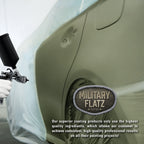 Military Flatz 595-34094 Olive Drab - 2K Urethane Flat Automotive Paint - 2K Aerosol