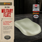 Military Flatz 595-34432 Army Gray Green - 2K Urethane Flat Automotive Paint - 2K Aerosol