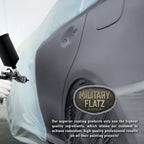 Military Flatz 595-36118 Battleship Gray - 2KUrethane Flat Automotive Paint - Quart