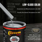 Military Flatz 595-36473 Air Force Gray - 2K Urethane Flat Automotive Paint - Quart