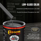Military Flatz 595-37031 Camo Smoke Black - 2K Urethane Flat Automotive Paint - Gallon