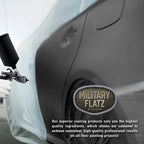 Military Flatz 595-37031 Camo Smoke Black - 2K Urethane Flat Automotive Paint - Gallon