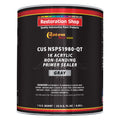 Premium 1K Acrylic Non-Sanding Primer Sealer Paint, Color Gray, 1 Quart - Fast Drying, Ready-To-Spray, Apply Over Automotive Primer Surfacers, Sanded