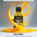 SBC Solid Basecoat - Bright Yellow Basecoat - 4-Ounce Ready to Spray Bottle