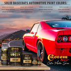 SBC Solid Basecoat - Inferno Orange Basecoat- Pint