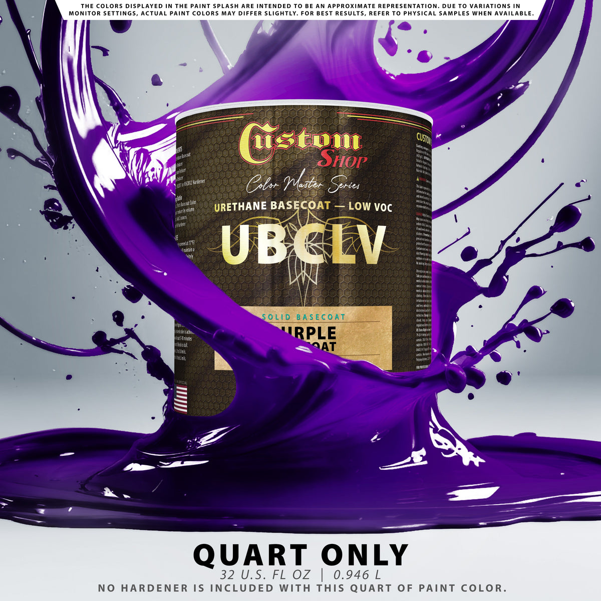 SBC Solid Basecoat - Purple Basecoat- Quart