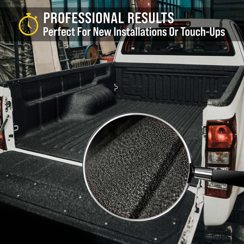 Sprayable Bedliner for Truck Beds & Touch-Ups - 14.4oz Aerosol Can, Durable, Bed Liner - Spray on Bed Liner, Black Textured Coating