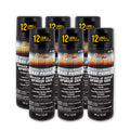 1K High Build Primer Spray Paint (6 Pack) - 12 Oz Grey - Automotive Sandable Primer for Metal, Plastic, Fiberglass - Direct to Metal - Easy Sanding