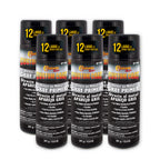 1K High Build Primer Spray Paint (6 Pack) - 12 Oz Grey - Automotive Sandable Primer for Metal, Plastic, Fiberglass - Direct to Metal - Easy Sanding