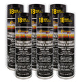 Panel Prep Surface Cleaner & Degreaser (6 Pack) - 18oz Spray Can - Powerful Wax and Grease Remover for Auto Body Paint Prep - Removes Residue Before