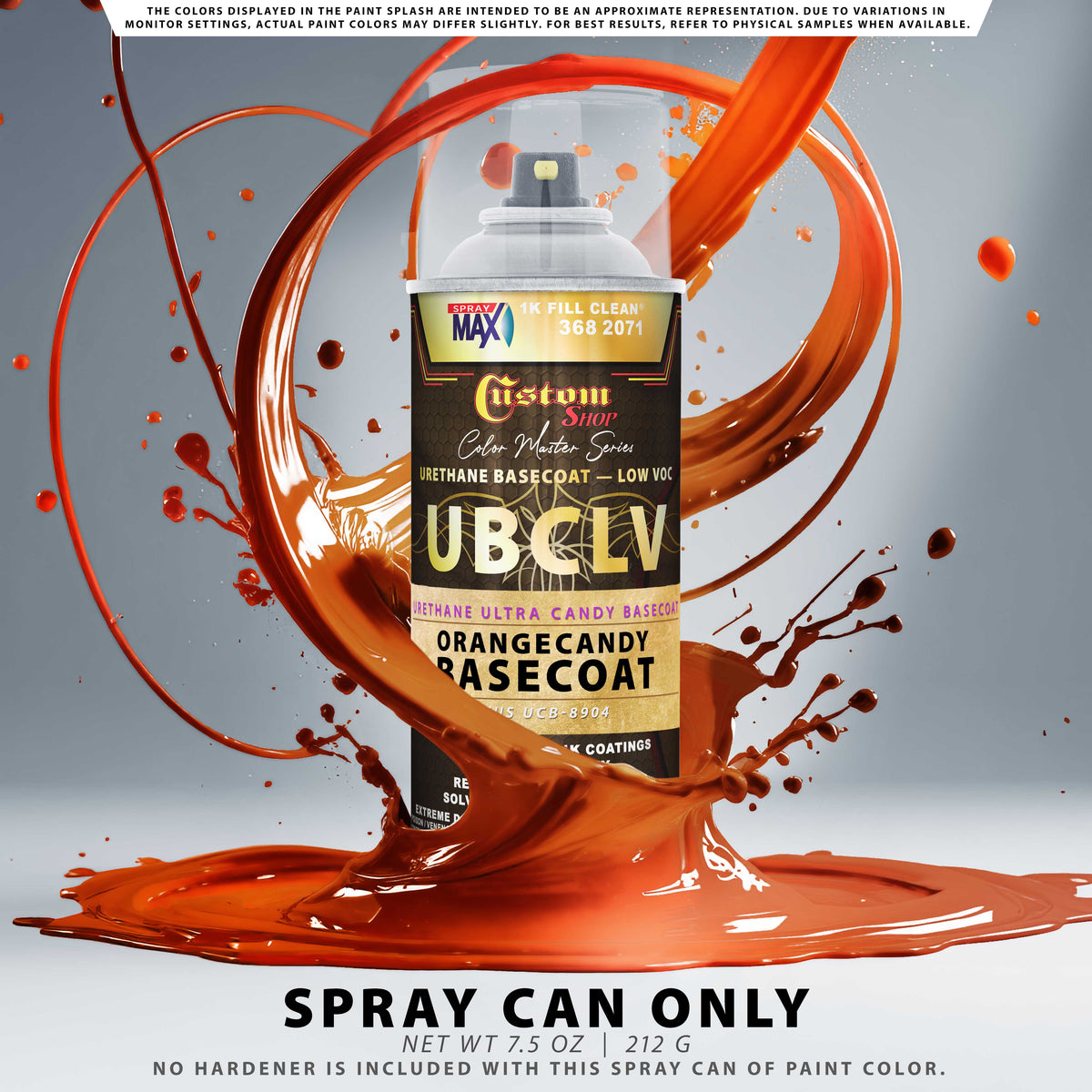UCB Urethane Ultra Candy Basecoat - Orange Candy Basecoat- Spray Can