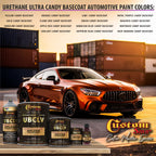 UCB Urethane Ultra Candy Basecoat - Apple Red Candy Basecoat- Quart