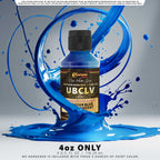 UCB Urethane Ultra Candy Basecoat - Hawaiian Blue Candy Basecoat - 4-Ounce Ready to Spray Bottle