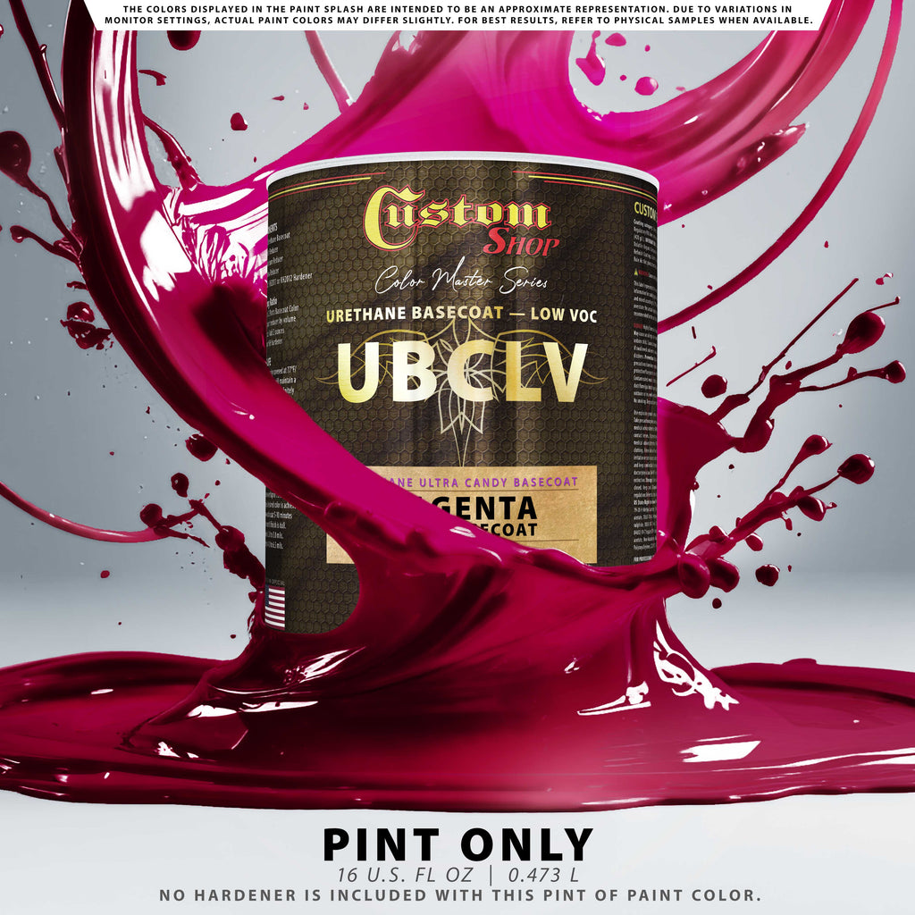 UCB Urethane Ultra Candy Basecoat - Magenta Candy Basecoat- Pint