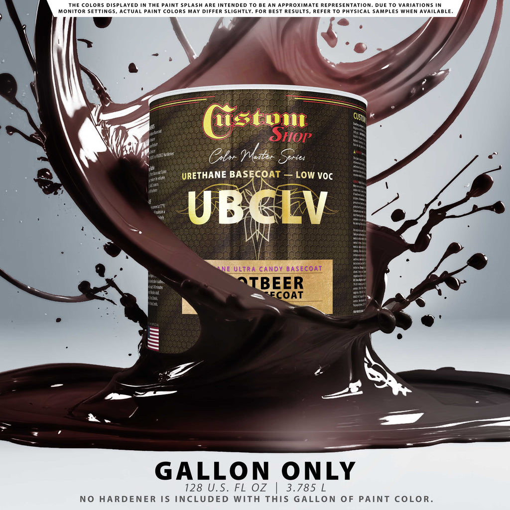 UCB Urethane Ultra Candy Basecoat - Rootbeer Candy Basecoat- Gallon
