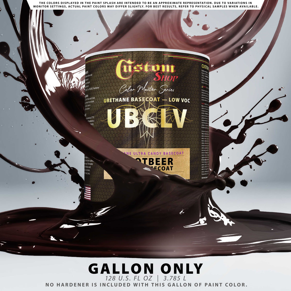 UCB Urethane Ultra Candy Basecoat - Rootbeer Candy Basecoat- Gallon