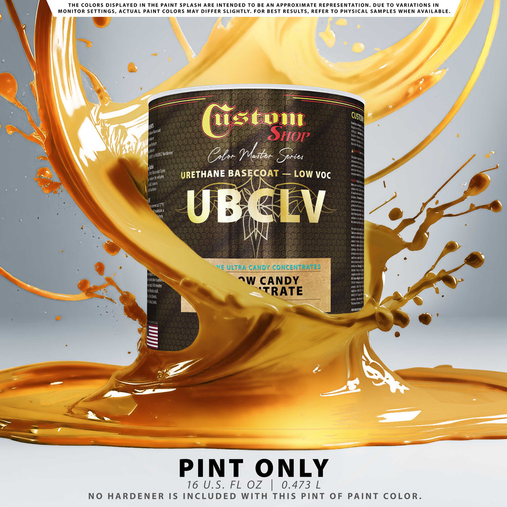 UCC Urethane Ultra Candy Concentrates - Yellow Candy Concentrate- Pint
