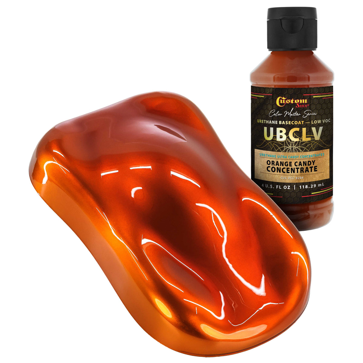 UCC Urethane Ultra Candy Concentrates - Orange Candy Concentrate- 4-Ounce Bottle