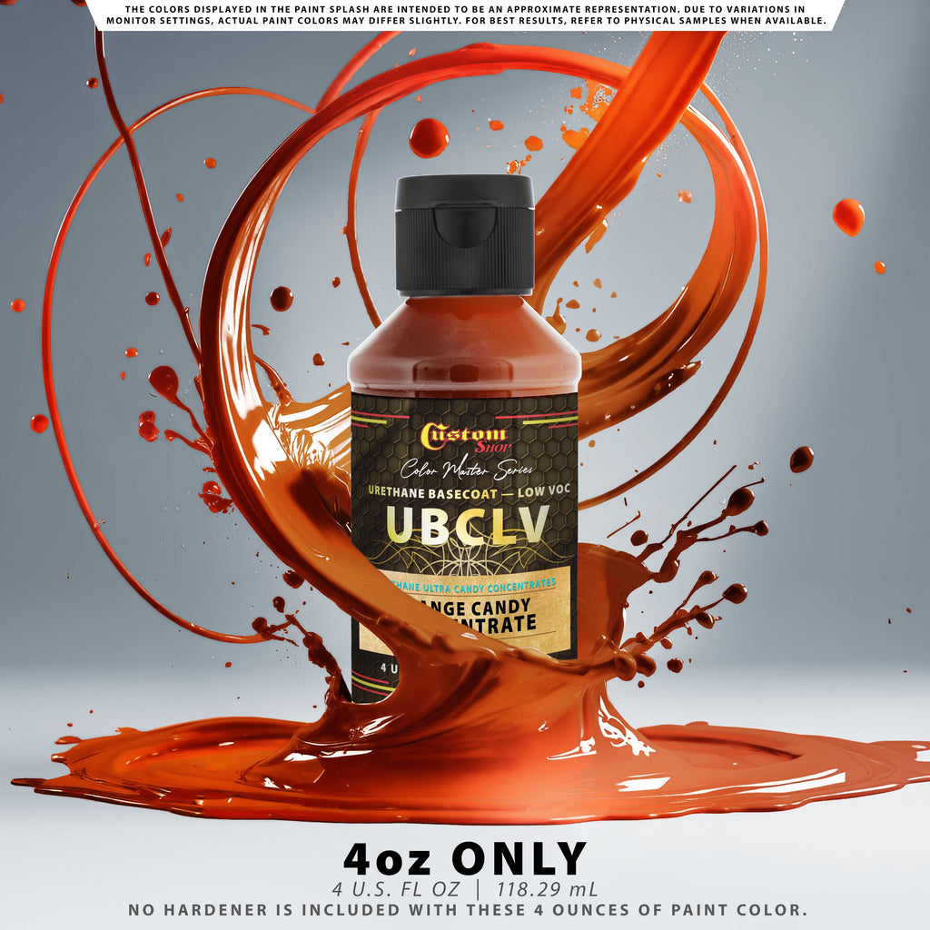 UCC Urethane Ultra Candy Concentrates - Orange Candy Concentrate- 4-Ounce Bottle