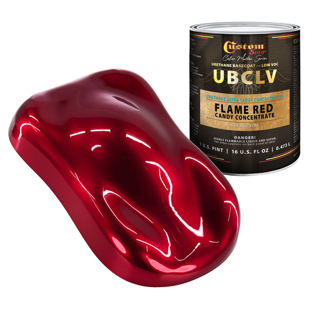 UCC Urethane Ultra Candy Concentrates - Flame Red Candy Concentrate- Pint
