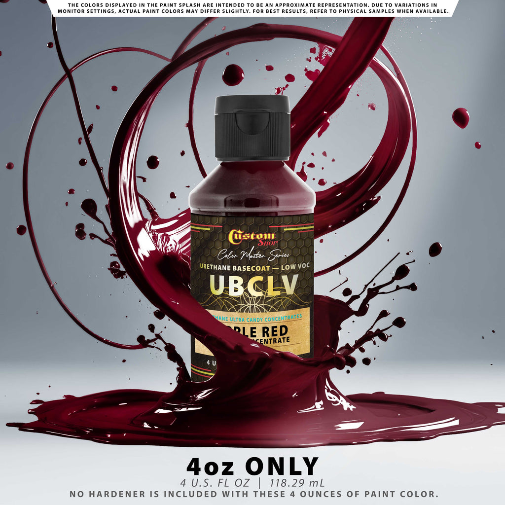 UCC Urethane Ultra Candy Concentrates - Apple Red Candy Concentrate- 4-Ounce Bottle