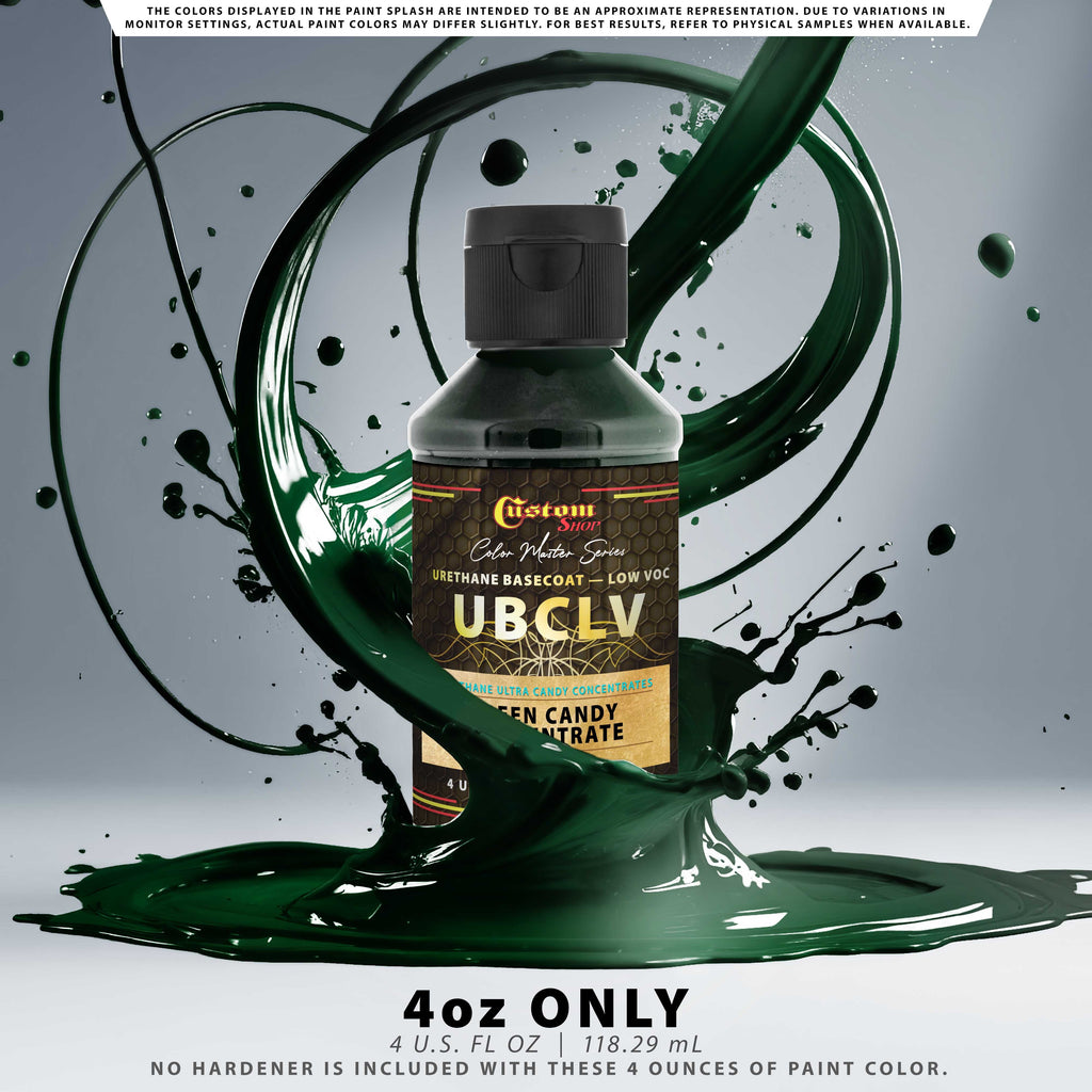 UCC Urethane Ultra Candy Concentrates - Green Candy Concentrate- 4-Ounce Bottle