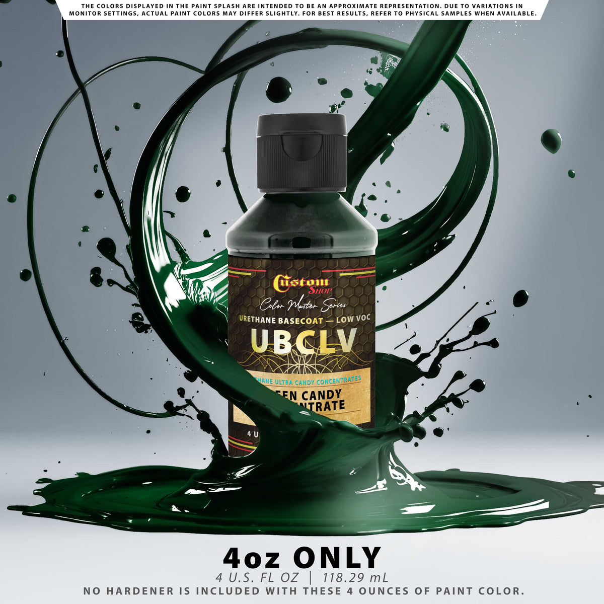 UCC Urethane Ultra Candy Concentrates - Green Candy Concentrate- 4-Ounce Bottle