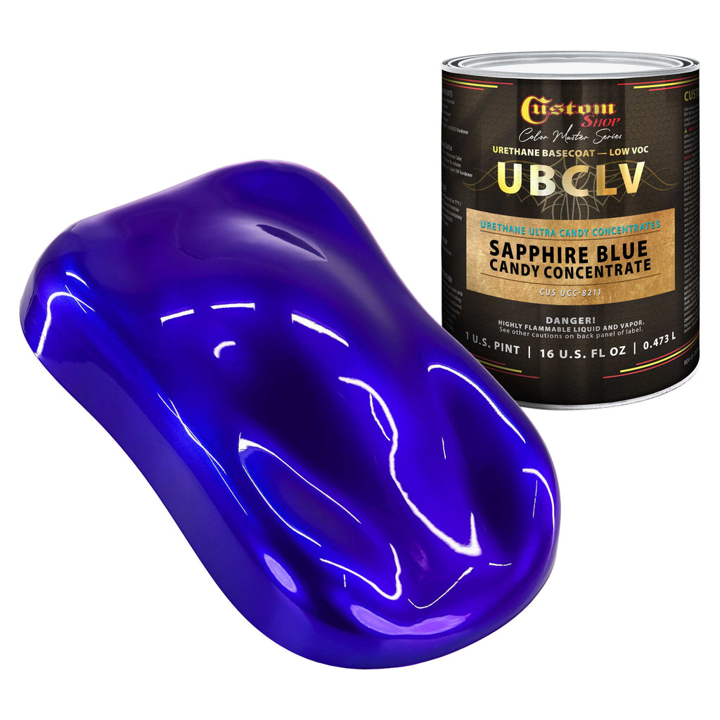 UCC Urethane Ultra Candy Concentrates - Sapphire Blue Candy Concentrate- Pint