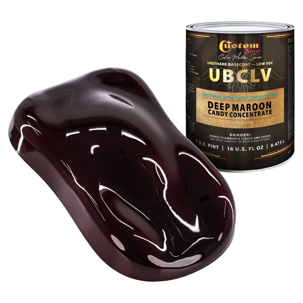 UCC Urethane Ultra Candy Concentrates - Deep Maroon Candy Concentrate- Pint